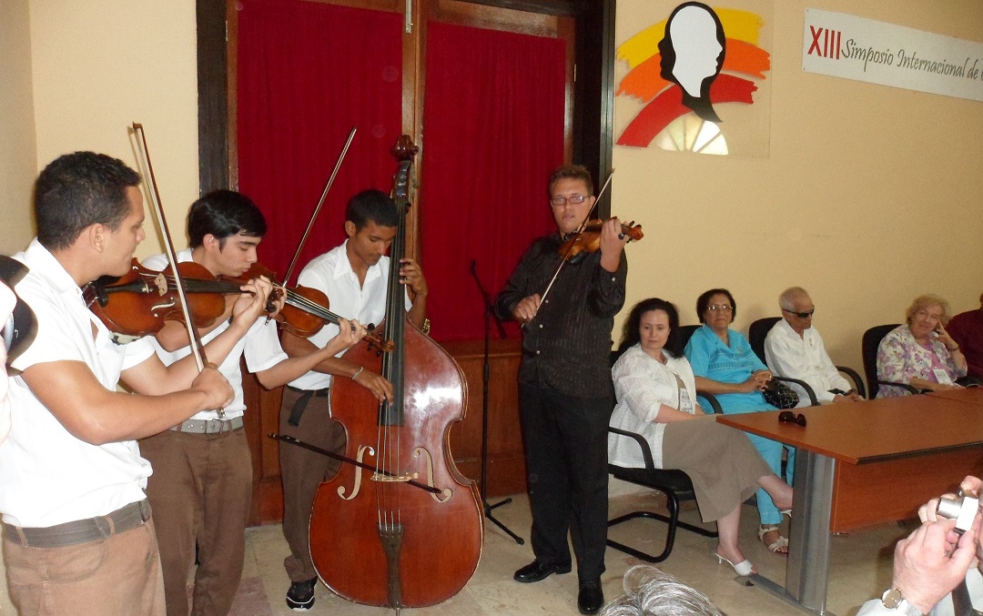 Performance at the opening ceremony of the 12 Symposium on Social Communication