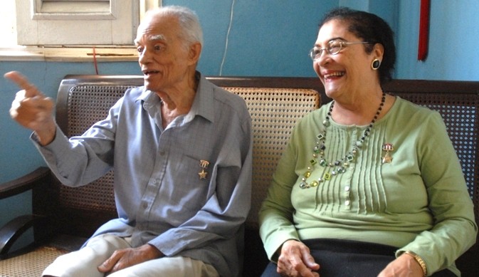 Vitelio and Eloina, Work Heroes of the Republic of Cuba