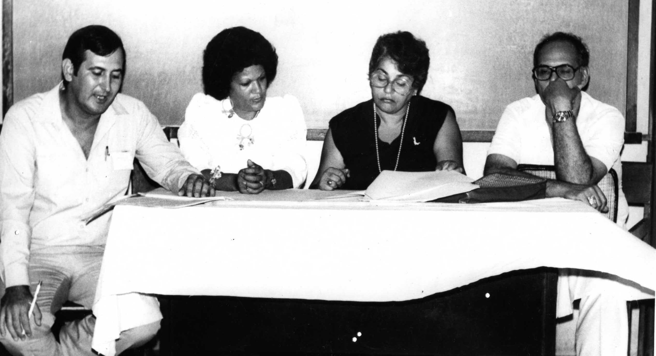 Working session during the 2nd Symposium